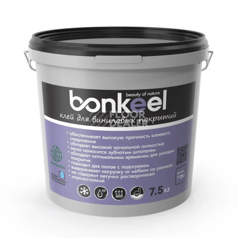 Сопутствующие материалы  Клей для виниловых покрытий Bonkeel 7,5 кг. фото 1 | FLOORDEALER
